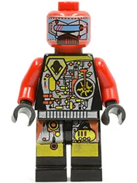 LEGO UFO Droid - Red (Techdroid 2) minifigure