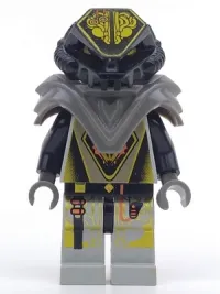 LEGO UFO Zotaxian Alien - Gray Overlord (Alpha Draconis) minifigure
