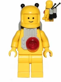 LEGO Classic Space - Yellow with Light Gray Jet Pack and Black Cones minifigure