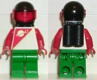 LEGO Futuron - Red/Green with Black Helmet minifigure