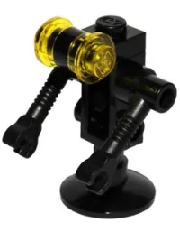 LEGO Futuron Droid, Black with Trans-Yellow Eyes minifigure