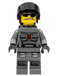 LEGO Space Police 3 Officer 2 - Air Tanks minifigure