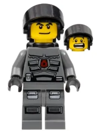 LEGO Space Police 3 Officer 4 - Air Tanks minifigure