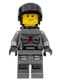 LEGO Space Police 3 Officer 5 - Air Tanks minifigure