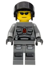LEGO Space Police 3 Officer 10 minifigure