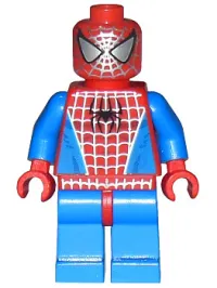 LEGO Spider-Man 1 - Blue Arms and Legs, Silver Webbing minifigure