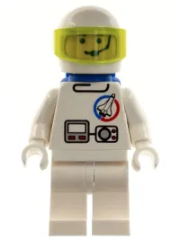 LEGO Launch Command - Astronaut, Helmet, Trans-Neon Green Visor, Blue Air Tanks minifigure