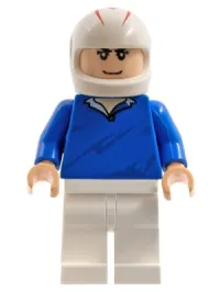 LEGO Speed Racer, Blue Pullover minifigure