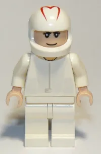 LEGO Speed Racer, White Racing Coveralls minifigure