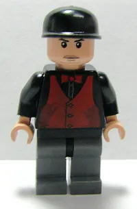 LEGO Commentator minifigure