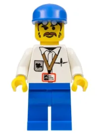 LEGO Cameraman, Blue Legs, Blue Cap minifigure