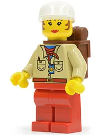 LEGO Pippin Read (Actress) - Red Legs, White Cap minifigure