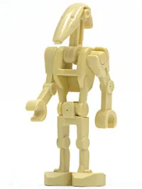 LEGO Battle Droid Tan without Back Plate minifigure
