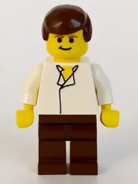 LEGO Han Solo, Brown Legs without Holster Pattern (Skiff) minifigure