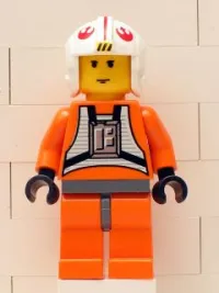 LEGO Luke Skywalker (Pilot with Dark Bluish Gray Hips) minifigure