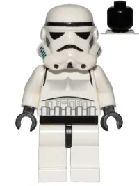 LEGO Stormtrooper (Black Head) minifigure