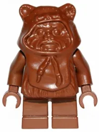 LEGO Ewok, Brown Hood (Wicket) minifigure