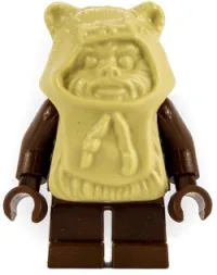 LEGO Ewok, Tan Hood (Paploo) minifigure