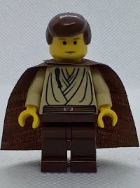 LEGO Obi-Wan Kenobi (Young with Padawan Braid Pattern) minifigure
