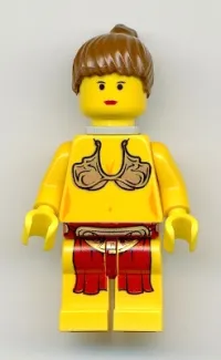 LEGO Princess Leia (Jabba Slave with Neck Bracket) minifigure