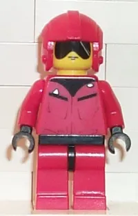 LEGO T-16 Skyhopper Pilot - Red Helmet minifigure
