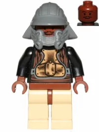 LEGO Lando Calrissian - Skiff Guard, Reddish Brown Hips minifigure