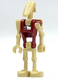 LEGO Battle Droid Security with Straight Arm and Dark Red Torso minifigure