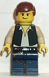 LEGO Han Solo, Dark Blue Legs minifigure