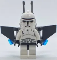 LEGO Clone Trooper Episode 3 with Jet Pack on Back, 'Aerial Trooper' minifigure