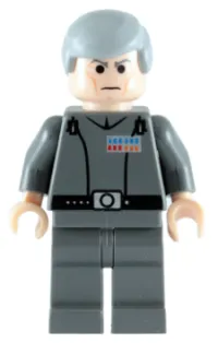 LEGO Grand Moff Wilhuff Tarkin - Smooth Hair minifigure