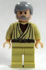 LEGO Obi-Wan Kenobi - Old, Light Nougat minifigure