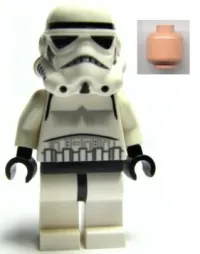 LEGO Stormtrooper - Light Nougat Head, Dotted Mouth Pattern minifigure
