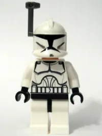 LEGO Clone Trooper (Phase 1) - Dark Bluish Gray Rangefinder, Large Eyes minifigure