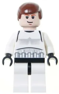 LEGO Han Solo - Light Nougat, Stormtrooper Outfit (2010) minifigure