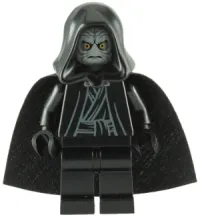 LEGO Emperor Palpatine - Light Bluish Gray Head, Black Hands minifigure