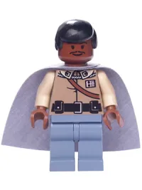 LEGO Lando Calrissian - General Insignia (Sand Blue Legs) minifigure