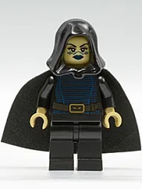 LEGO Barriss Offee - Black Cape and Hood minifigure