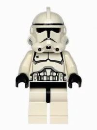 LEGO Clone Trooper (Phase 2) - Dotted Mouth, Black Head minifigure