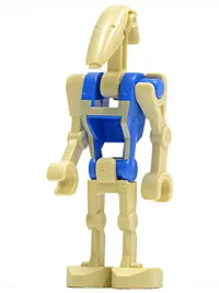 LEGO Battle Droid Pilot with Blue Torso with Tan Insignia minifigure