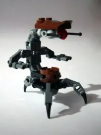 LEGO Droideka - Destroyer Droid (Reddish Brown Top) minifigure