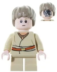 LEGO Anakin Skywalker (Short Legs, Hair) minifigure