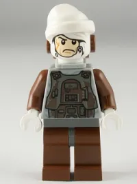 LEGO Dengar (Light Bluish Gray Torso) minifigure