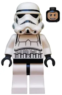 LEGO Stormtrooper (Detailed Armor, Patterned Head, Dotted Mouth Pattern) minifigure