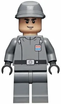LEGO Imperial Officer (Captain / Commandant / Commander) - Two Code Cylinders, Cavalry Kepi minifigure