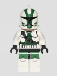 LEGO Clone Trooper Commander Gree, 41st Elite Corps (Phase 1) - Large Eyes minifigure