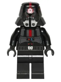 LEGO Sith Trooper - Black Armor with Plain Legs minifigure