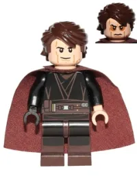 LEGO Anakin Skywalker (Sith Face, Cape) minifigure