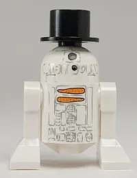 LEGO Astromech Droid, R2-D2, Snowman minifigure