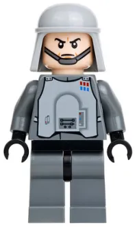 LEGO Imperial Officer with Battle Armor (Captain / Commandant / Commander) - Chin Strap minifigure