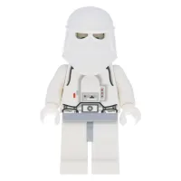 LEGO Snowtrooper, Light Bluish Gray Hips, White Hands, Printed Head minifigure